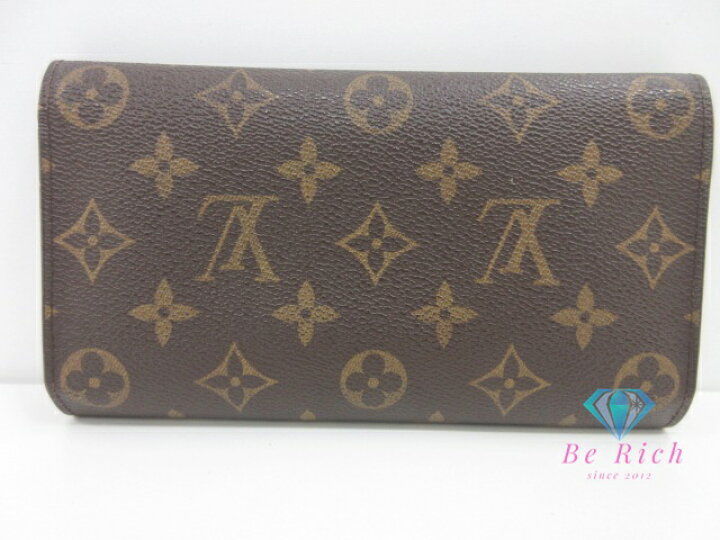 楽天市場】ルイ ヴィトン LOUIS VUITTON 三つ折り財布 長財布 