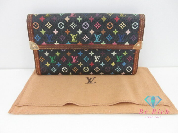 楽天市場】ルイ ヴィトン LOUIS VUITTON 三つ折り 長財布 ポルト 