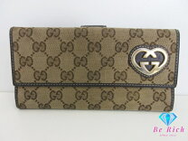 楽天市場】gucci 財布 二つ折り ラブリーハートの通販