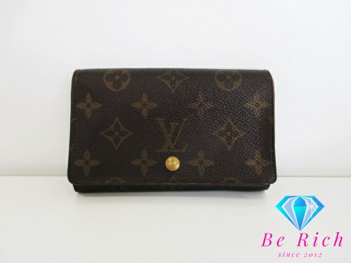 楽天市場】ルイ ヴィトン LOUIS VUITTON 二つ折り財布 モノグラム  