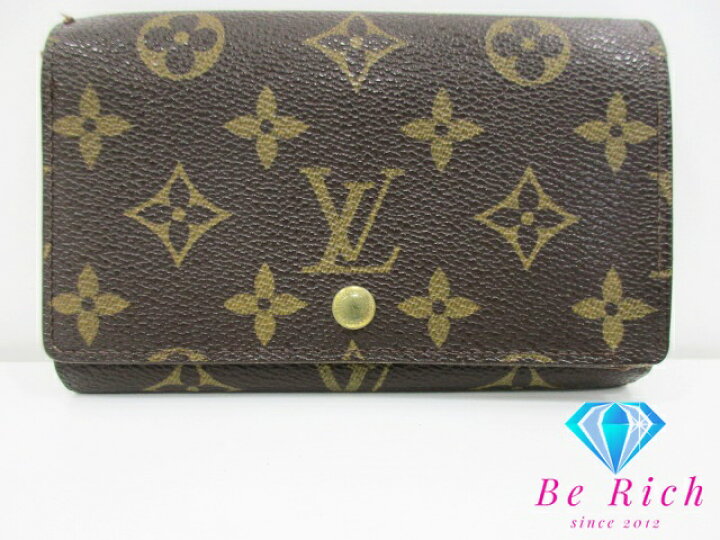 楽天市場】ルイ ヴィトン LOUIS VUITTON 二つ折り財布 モノグラム 