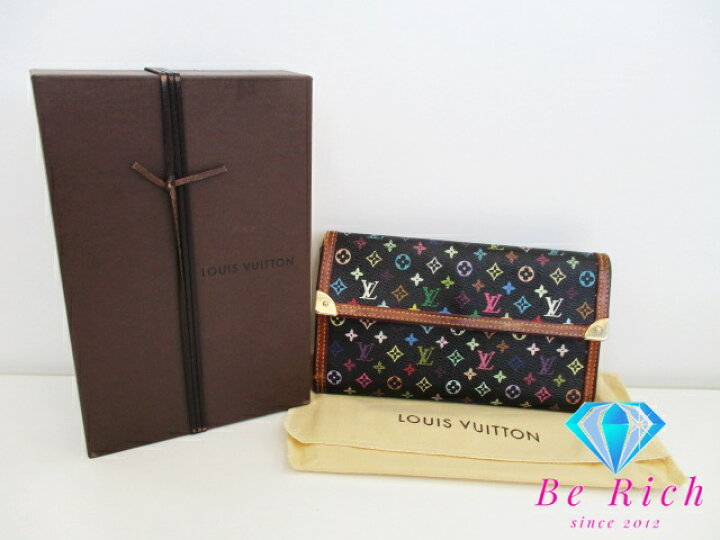 楽天市場】ルイ ヴィトン LOUIS VUITTON 三つ折り 長財布 ポルト  