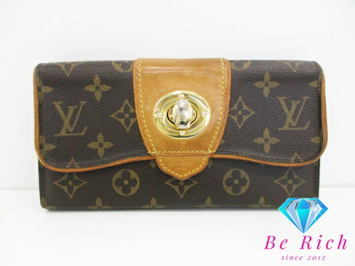 楽天市場】ルイ ヴィトン LOUIS VUITTON 二つ折り財布 長財布 