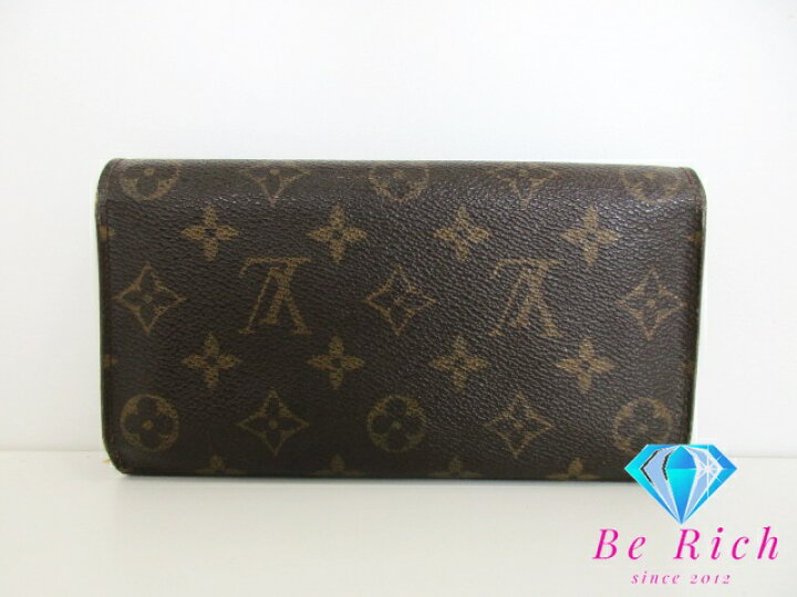 楽天市場】ルイ ヴィトン LOUIS VUITTON 三つ折り財布 長財布 