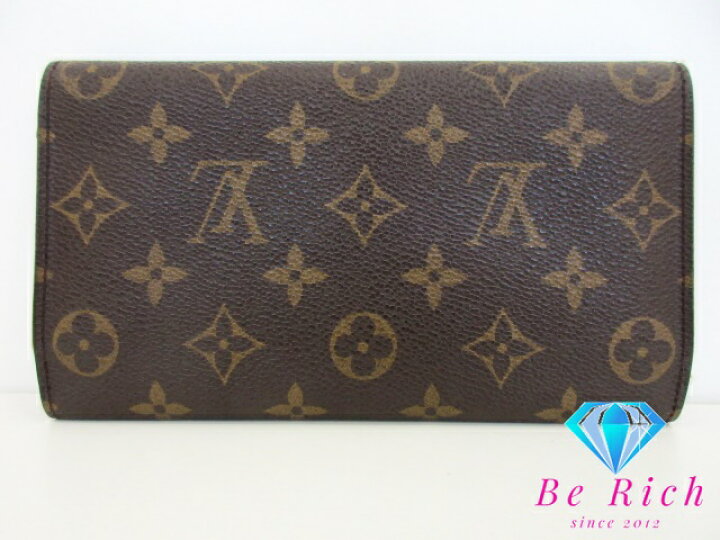 楽天市場】ルイ ヴィトン LOUIS VUITTON 三つ折り 長財布 M61215 