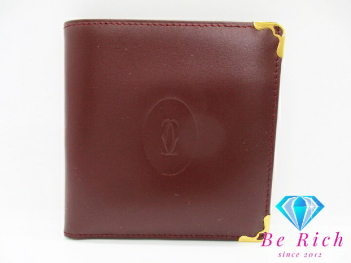 楽天市場】カルティエ Cartier メンズ 二つ折り財布 73184192 マスト  