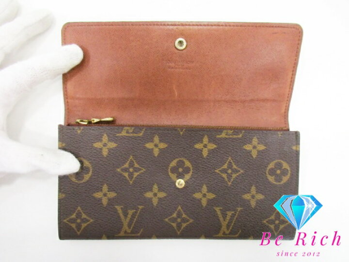 楽天市場】ルイ ヴィトン LOUIS VUITTON 二つ折り財布 長財布 