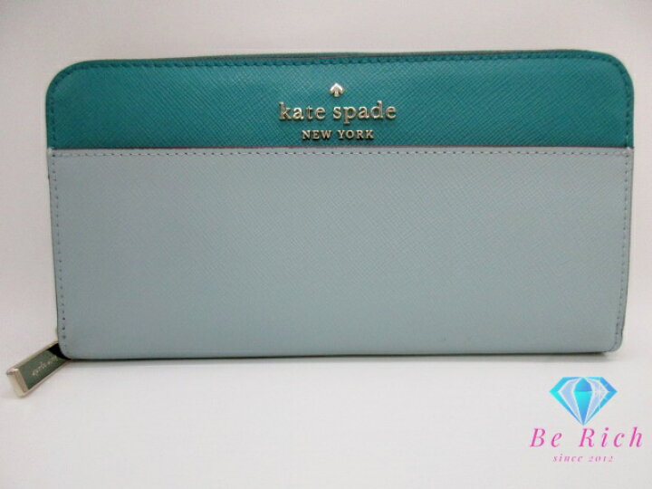 楽天市場】美品 ケイトスペード kate spade ラウンドファスナー 長財布 