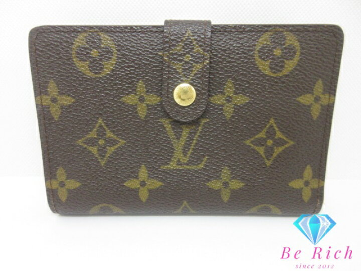 楽天市場】ルイ ヴィトン LOUIS VUITTON がま口 二つ折り財布 M61663 