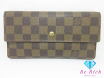 楽天市場】ルイヴィトン 財布 三つ折り（形状（財布）長財布（かぶせ蓋 