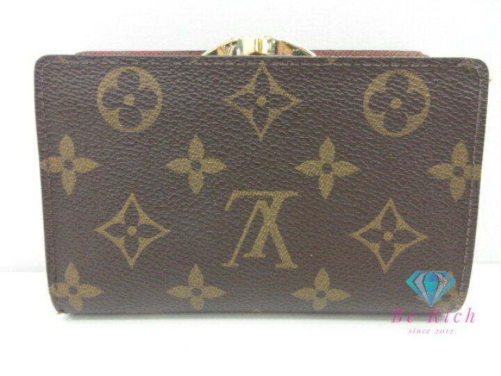 楽天市場】ルイ ヴィトン LOUIS VUITTON がま口 二つ折り財布 