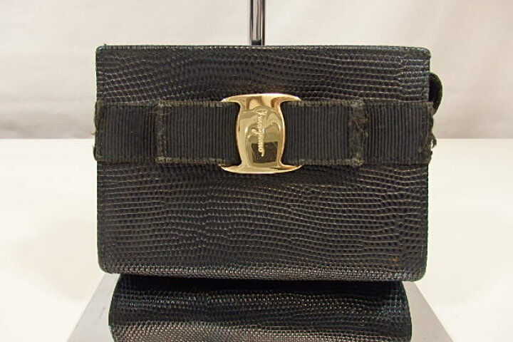 楽天市場】サルヴァトーレ フェラガモ Ferragamo ヴァラ ポーチ 223057  