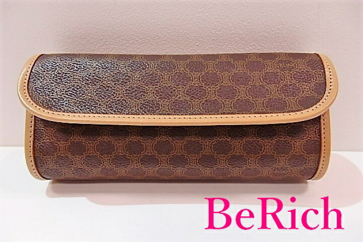 楽天市場】美品 セリーヌ CELINE マカダム ポーチ マルチケース MC99/2 