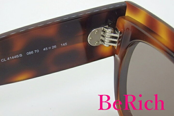 楽天市場】美品 セリーヌ CELINE サングラス CL41446/S べっ甲 