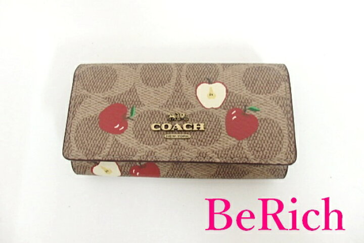 楽天市場】コーチ COACH キーリング 付 6連 キーケース 87700 