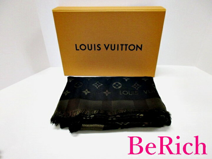 楽天市場】美品 ルイ ヴィトン LOUIS VUITTON ショール モノグラム  
