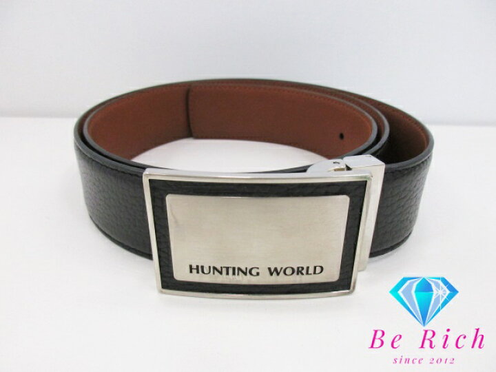 楽天市場】ハンティングワールド HUNTING WORLD メンズ ベルト 黒 