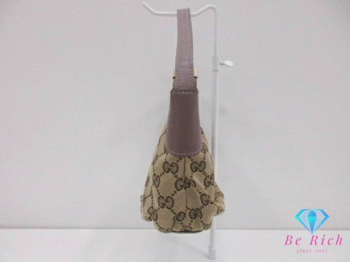 楽天市場】グッチ GUCCI ミニ ハンドバッグ 224093 GG シェリー カーキ 