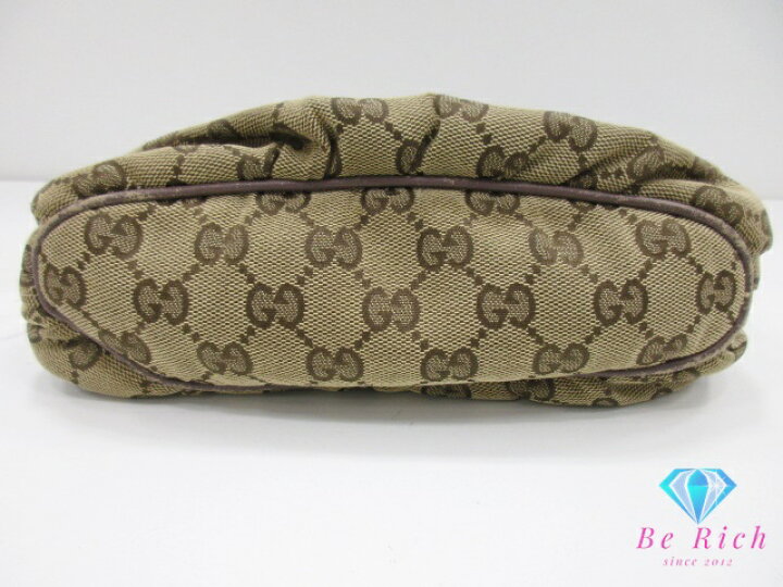 楽天市場】グッチ GUCCI ミニ ハンドバッグ 224093 GG シェリー カーキ 