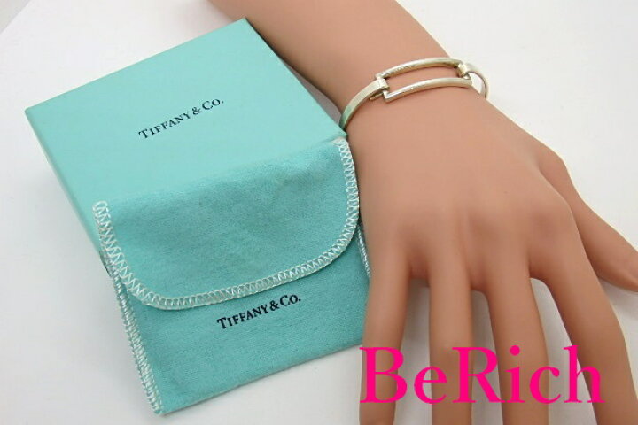 楽天市場】ティファニー TIFFANY ＆ Co. オープン スクエア バングル 