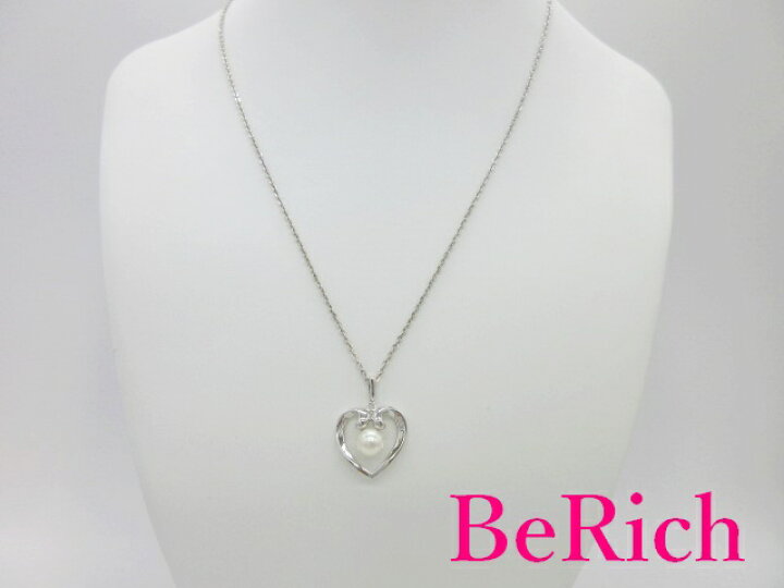 楽天市場】ミキモト MIKIMOTO シルバー SILVER パール 6 mm ハート 