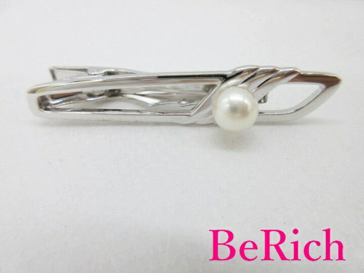 楽天市場】ミキモト MIKIMOTO パール 付き ネクタイピン タイピン 