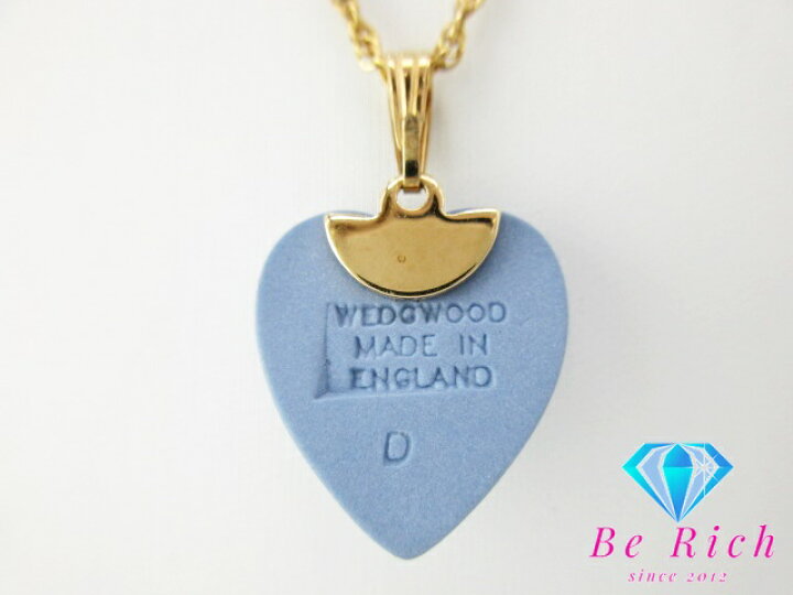 楽天市場】ウェッジウッド WEDG WOOD ジャスパー ハート ネックレス 