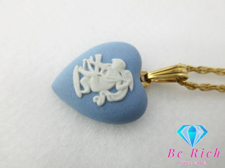 楽天市場】ウェッジウッド WEDG WOOD ジャスパー ハート ネックレス 