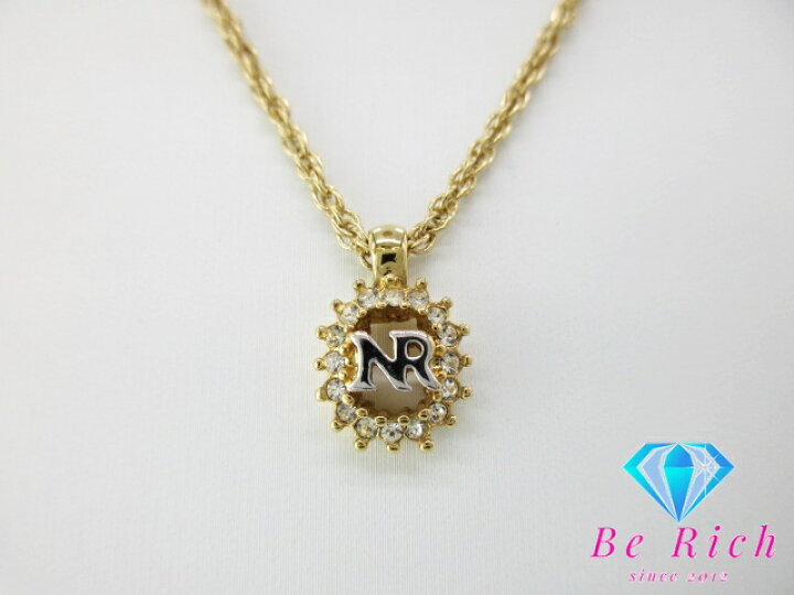 楽天市場】ニナリッチ NINA RICCI ラインストーン 付 NR ロゴ 