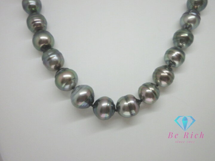 楽天市場】田崎真珠 TASAKI 黒蝶 真珠 10 - 13mm 珠 バロック パール 