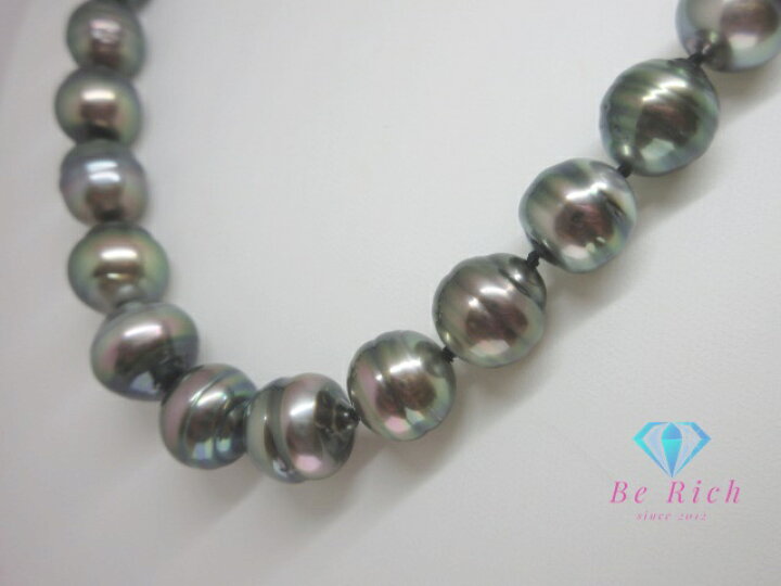楽天市場】田崎真珠 TASAKI 黒蝶 真珠 10 - 13mm 珠 バロック パール 