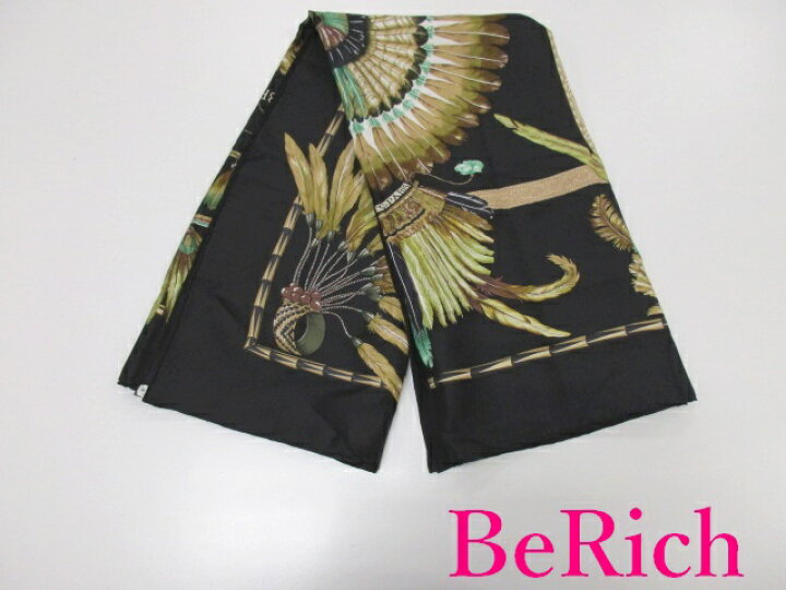 楽天市場】エルメス HERMES カレ スカーフ BRAZIL feather ブラジル 羽 