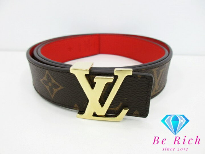 楽天市場】ルイ ヴィトン LOUIS VUITTON ベルト LV イニシャル 30MM  