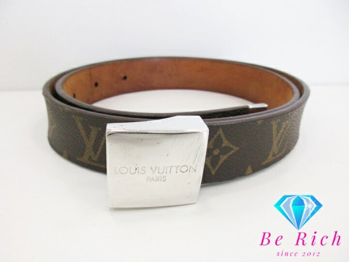 楽天市場】ルイ ヴィトン LOUIS VUITTON ベルト モノグラム サン  