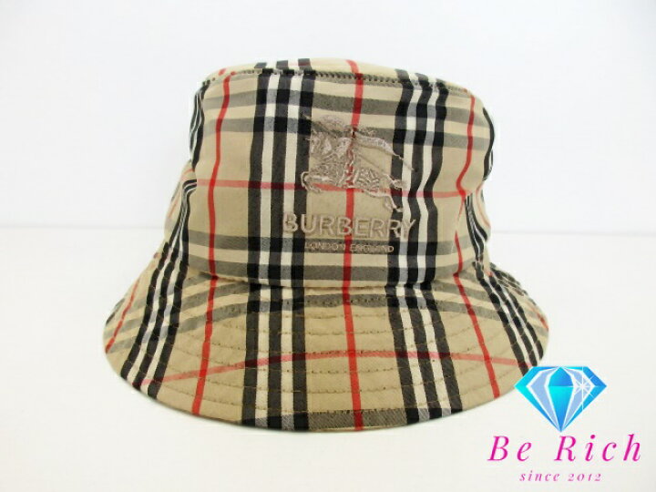 楽天市場】バーバリー BURBERRY × シュプリーム Supreme クラッシャー  