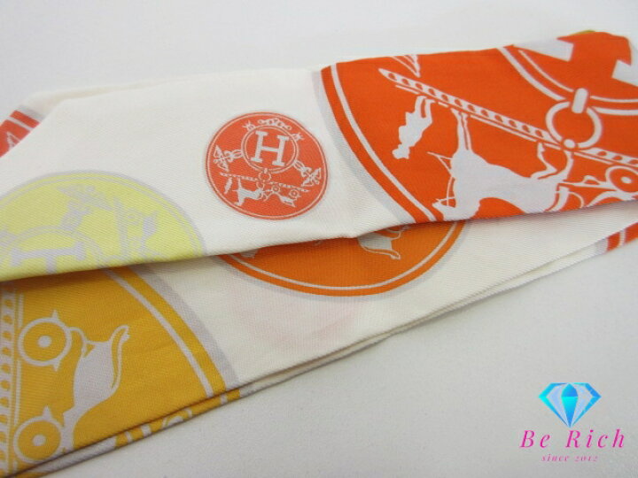 楽天市場】美品 エルメス HERMES ツイリー スカーフ EX LIBRIS エクス 