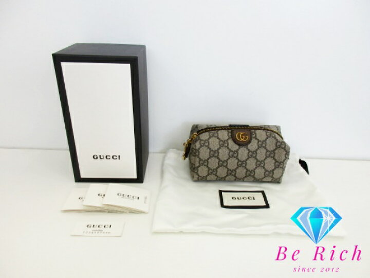楽天市場】美品 グッチ GUCCI コスメティック ケース ポーチ 