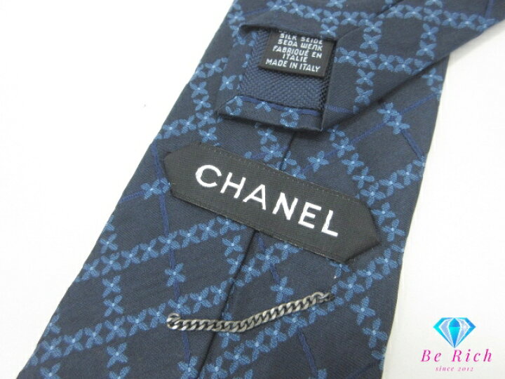 楽天市場】シャネル CHANEL ネクタイ 総柄 ココマーク ロゴ ブラック 