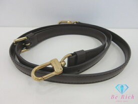 ルイ ヴィトン LOUIS VUITTON ダミエ ショルダー ストラップ J00276 レザー ロゴ 茶 ブラウン バッグ 鞄 アクセサリー 小物 【中古】【送料無料】bh2809