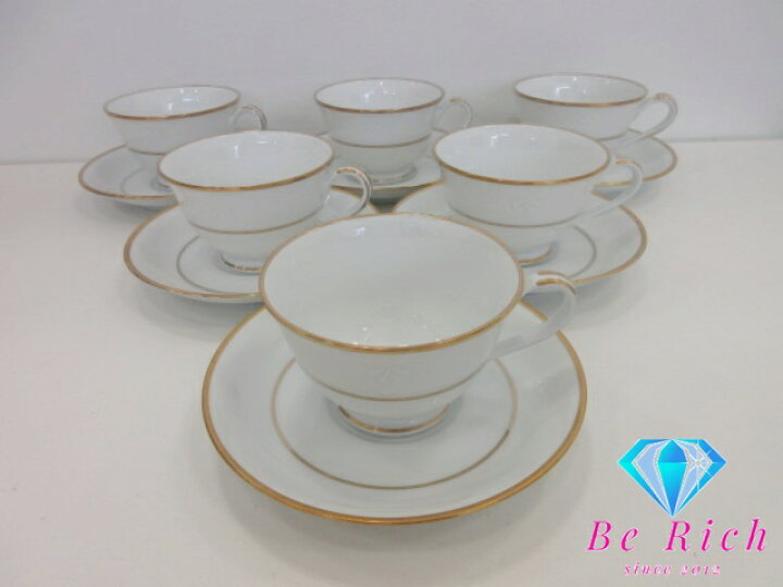 楽天市場】ノリタケ NORITAKE ティー カップ & ソーサー 6客 セット 
