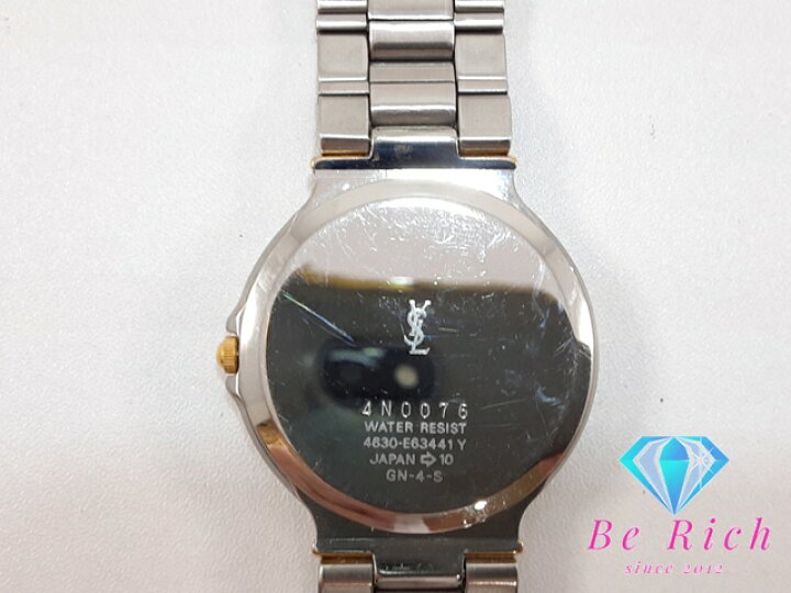 楽天市場】イヴ サンローラン YVES SAINT LAURENT メンズ 腕時計 4630 