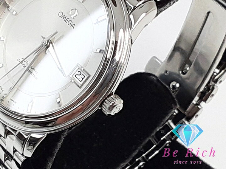 楽天市場】OH済 オメガ OMEGA デヴィル プレステージ 自動巻き メンズ 