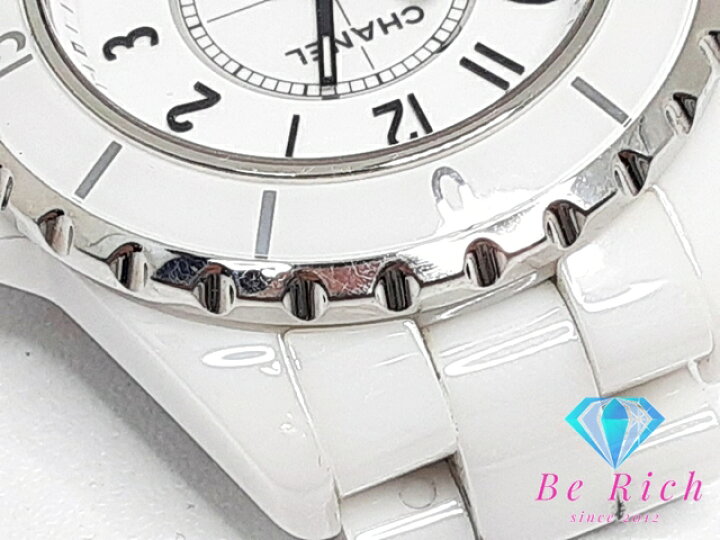 楽天市場】シャネル CHANEL J12 33MM レディース 腕時計 デイト H0968 