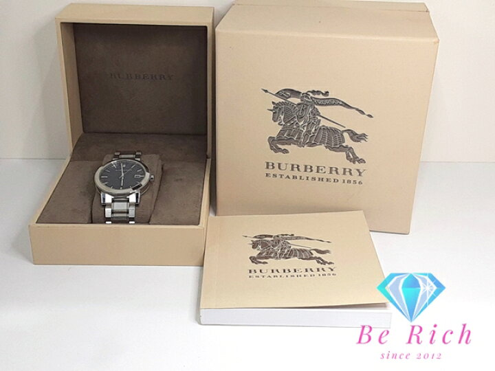 楽天市場】バーバリー BURBERRY シティ メンズ 腕時計 デイト BU9001 