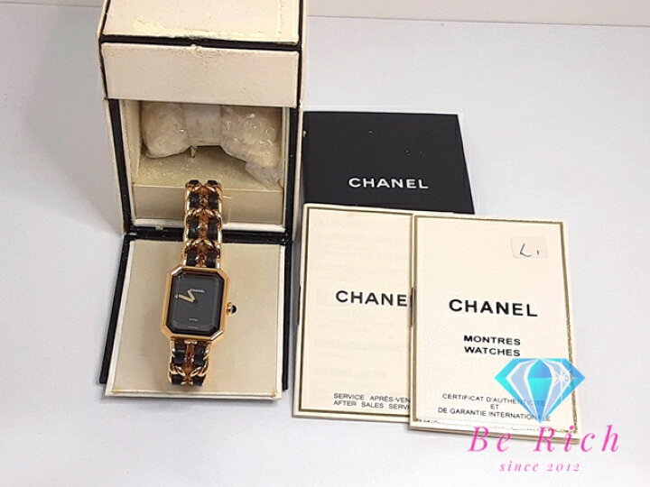 楽天市場】シャネル CHANEL プルミエール L H0001 レディース 腕時計 