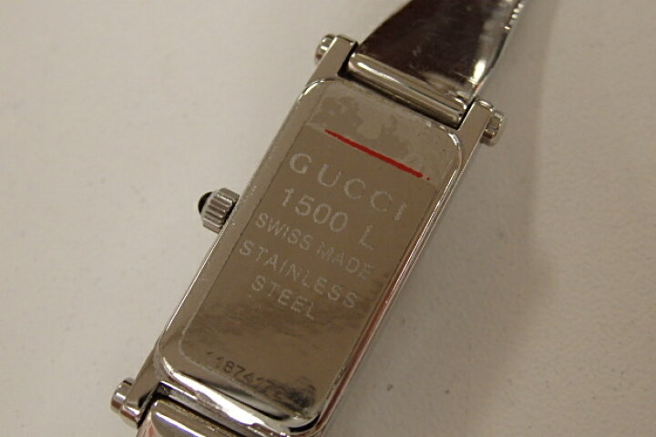 楽天市場】GUCCI グッチ レディース ウォッチ 1500L 腕時計 SS 【中古 