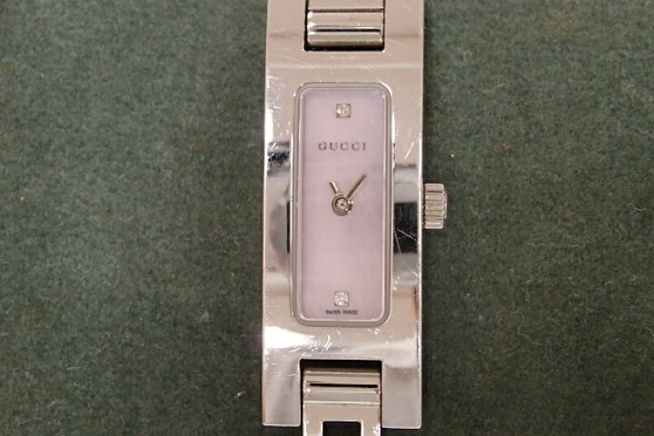 楽天市場】GUCCI グッチ レディース ウォッチ 3900L 2Pダイヤ ピンク 
