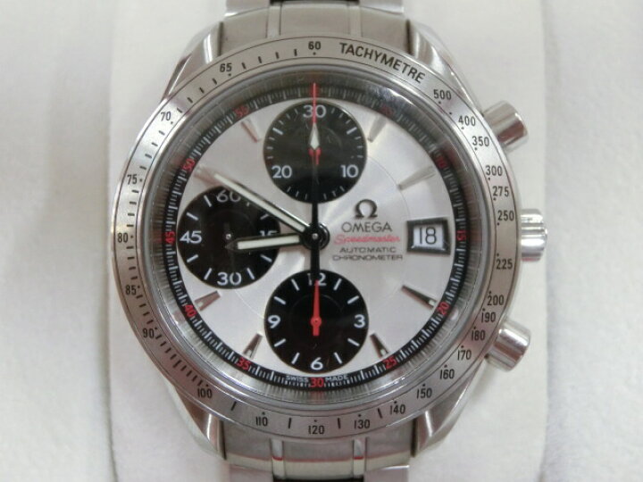 楽天市場】美品 オメガ OMEGA スピードマスター デイト 3211.31 白文字 