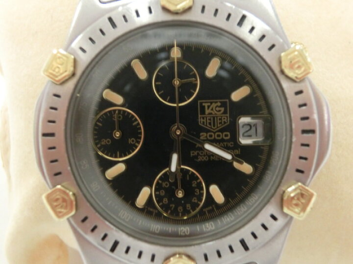楽天市場】美品 タグホイヤー 2000シリーズ 165.306 腕時計 メンズ 
