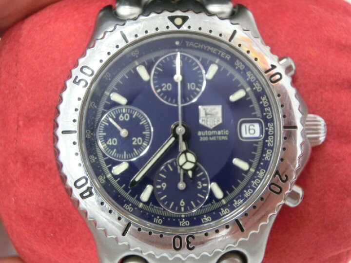 楽天市場】美品 タグホイヤー セルシリーズ CG2111-R0 クロノグラフ  